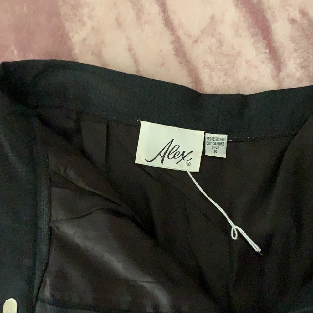 Black Alex dress shorts, size 8